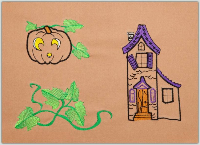 BFC1304 Haunted Applique