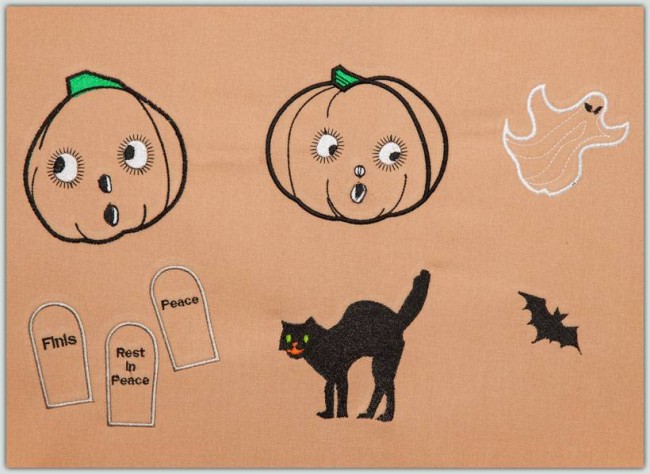 BFC1304 Haunted Applique