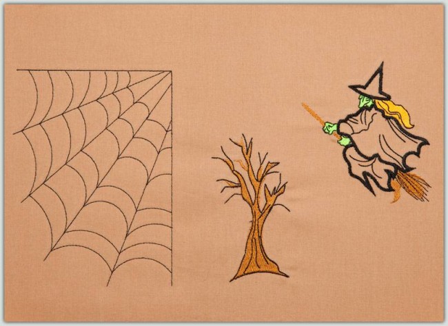 BFC1304 Haunted Applique