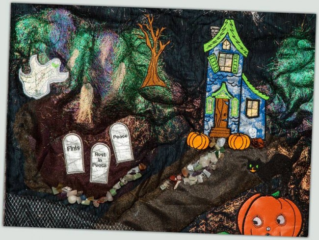 BFC1304 Haunted Applique