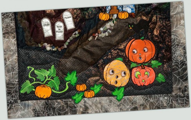 BFC1304 Haunted Applique