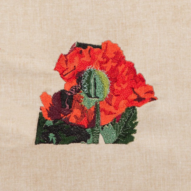 BFC1307 Lush Poppies Handbag