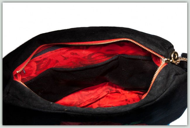 BFC1307 Lush Poppies Handbag