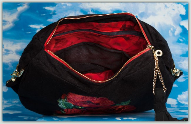 BFC1307 Lush Poppies Handbag