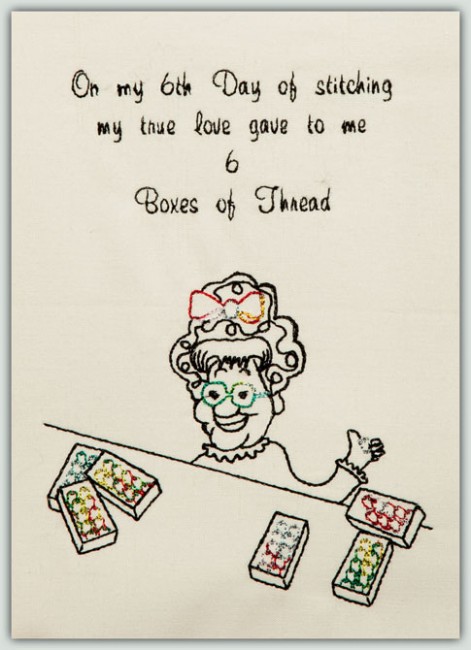BFC1312 My 12 Days of Stitching
