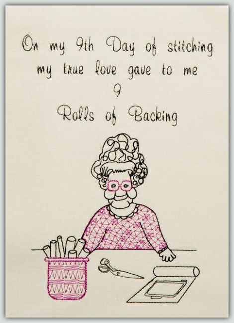 BFC1312 My 12 Days of Stitching