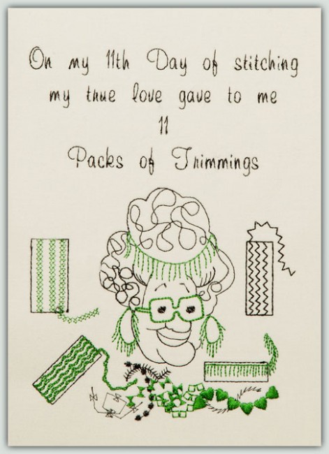 BFC1312 My 12 Days of Stitching