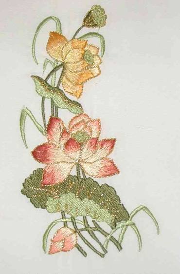 BFC0132 Oriental Flowers