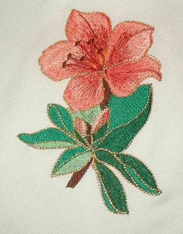 BFC0132 Oriental Flowers