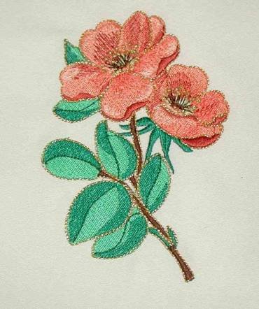 BFC0132 Oriental Flowers