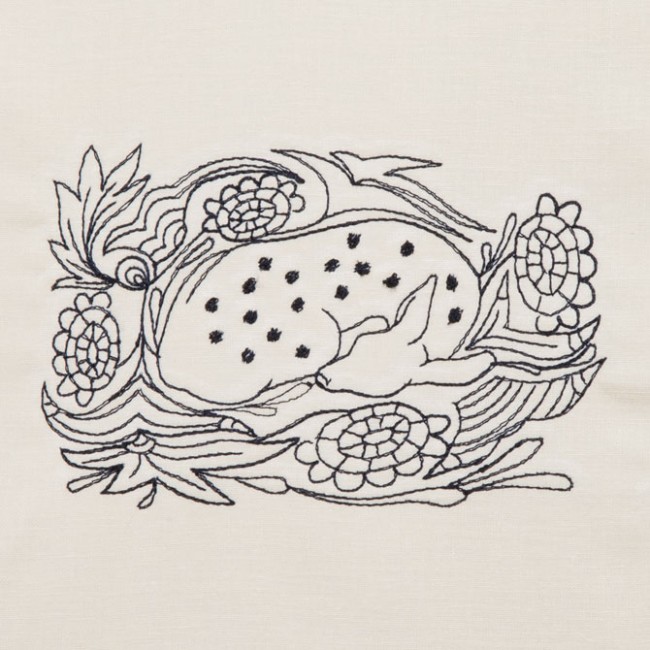 BFC1321 DES-Blackwork Deer