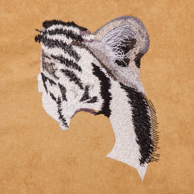 BFC1327 Large White Tiger Purse or Picture