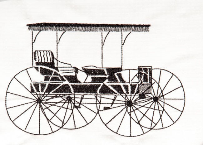 BFC1328 Blackwork Carriages