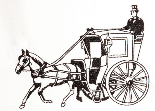 BFC1328 Blackwork Carriages