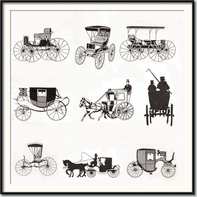 BFC1328 Blackwork Carriages