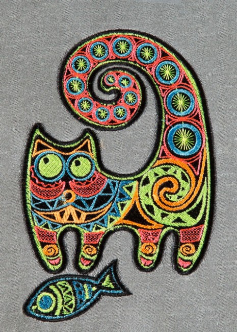 BFC1335 Embellished Cats-02