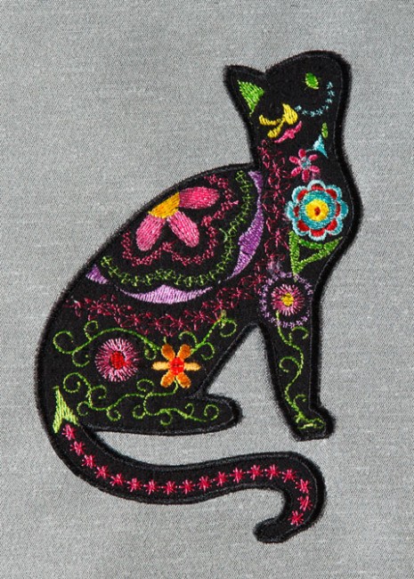 BFC1335 Embellished Cats
