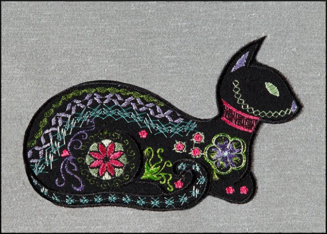 BFC1335 Embellished Cats