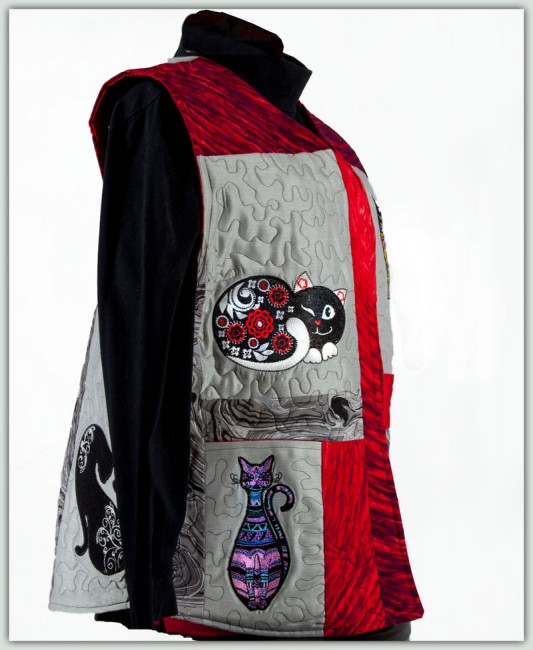 BFC1335 Embellished Cats