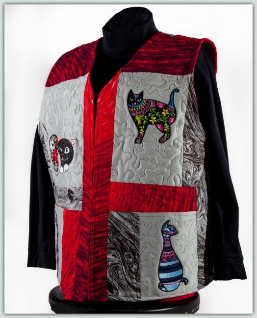 BFC1335 Embellished Cats
