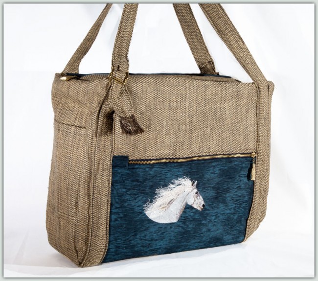 BFC1337 Galloping in the Wind Handbag