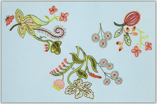 BFC1339 Jacobean Florals