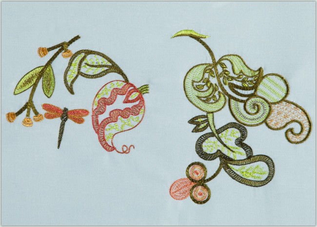 BFC1339 Jacobean Florals