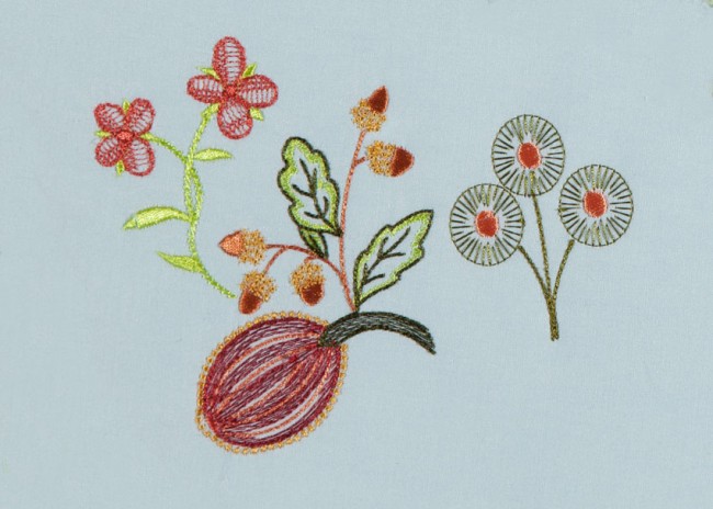 BFC1339 Jacobean Florals