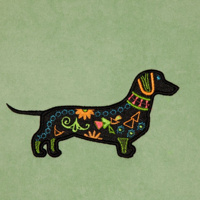 BFC1341 Embellished Dogs - 05