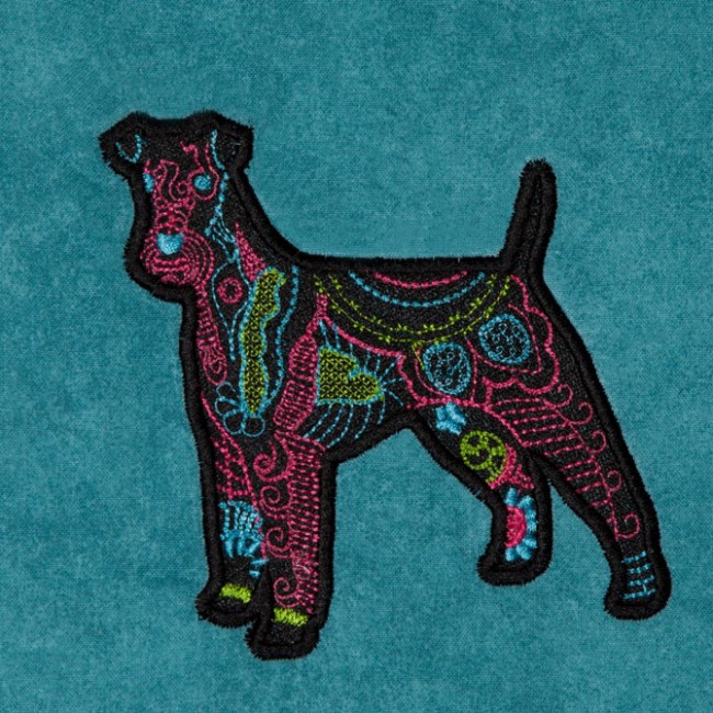 BFC1341 Embellished Dogs