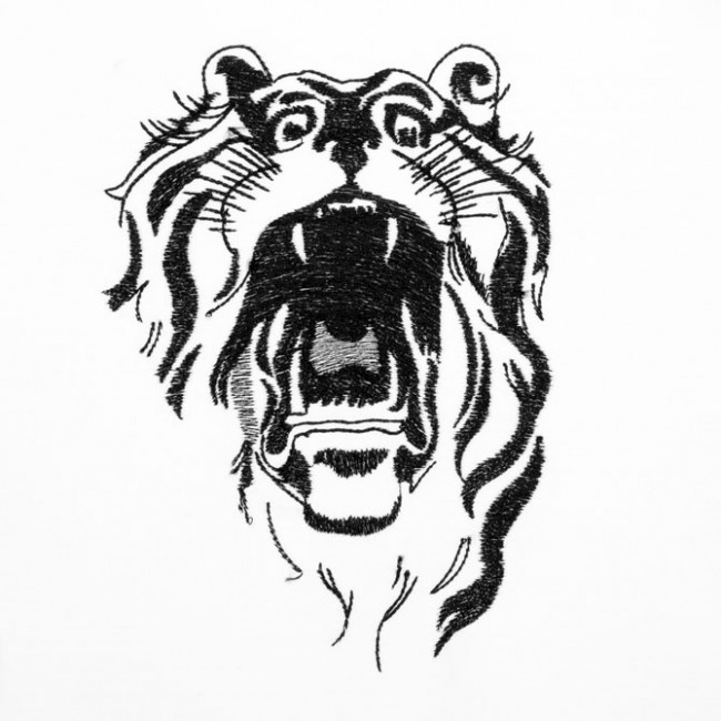 BFC1351 Blackwork Tigers