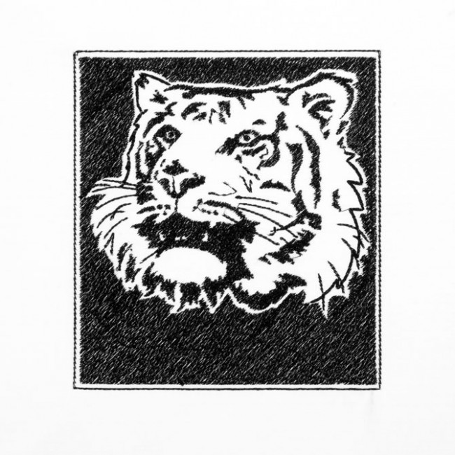 BFC1351 Blackwork Tigers