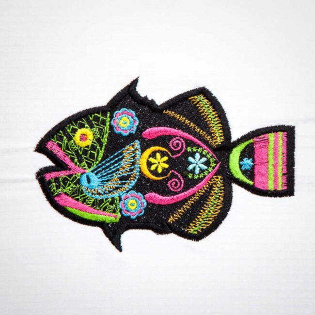 BFC1352 Embellished Sea Life and Tote Bag