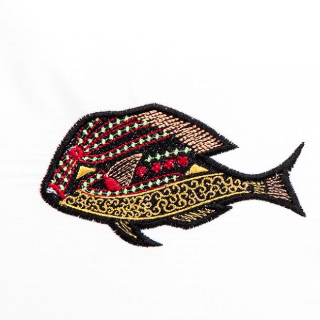 BFC1352 Embellished Sea Life and Tote Bag