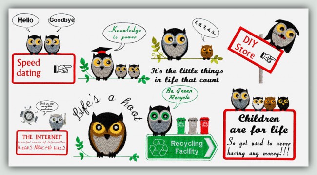 BFC1375 The Wise Owls
