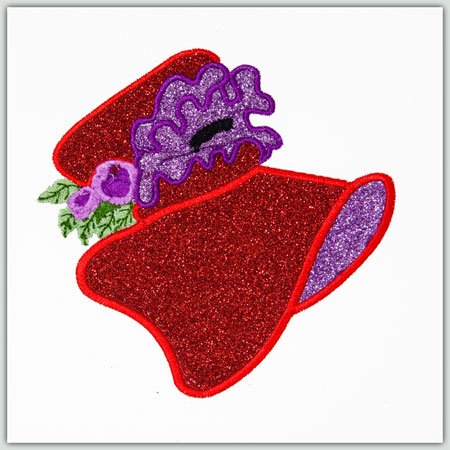BFC1377 Glittery Red Hats