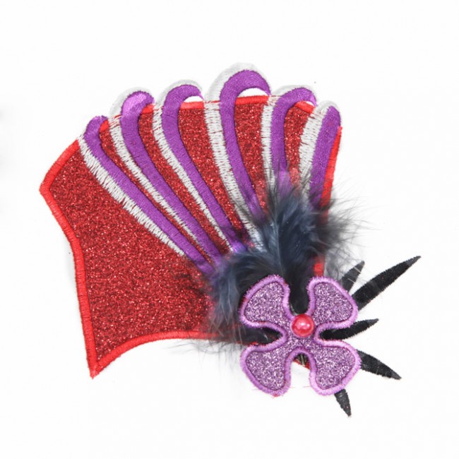 BFC1377 Glittery Red Hats