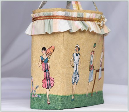 BFC1379 Vintage Fashion Tote Bag