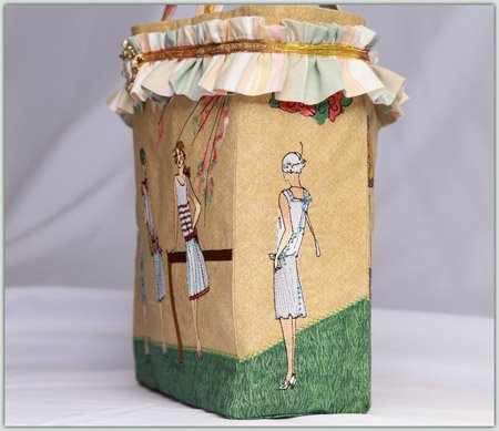 BFC1379 Vintage Fashion Tote Bag