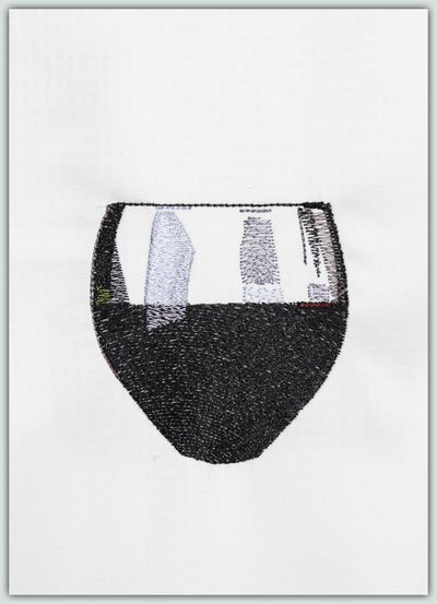 BFC1380 Large Vintage Wine