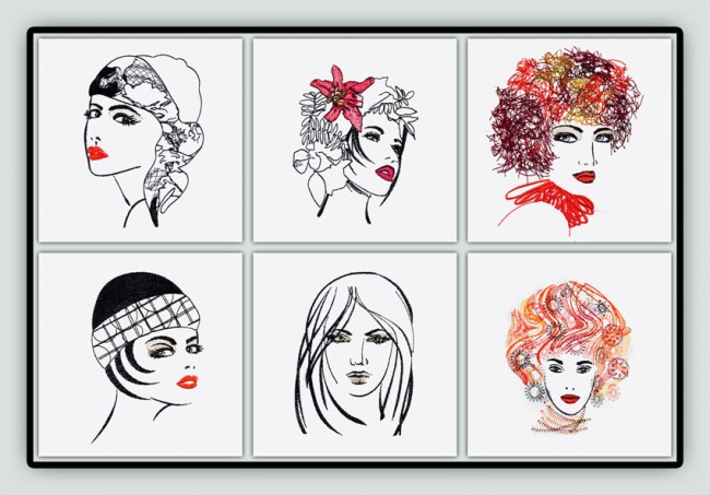 BFC1388 Classy Ladies - Sketches
