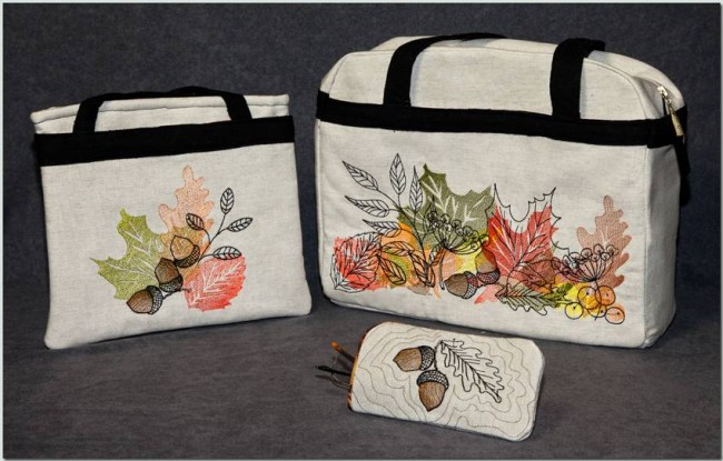 BFC1396 Fall Jumble Handbag