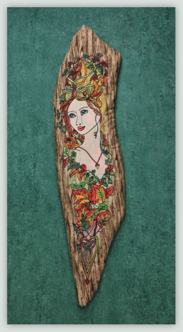BFC1401 Sally King's Green Man Series Lady Autumn