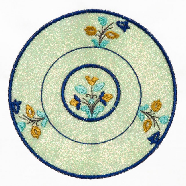 BFC1406 Glitter Quilt Circles