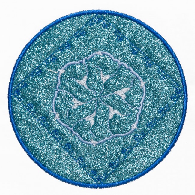 BFC1406 Glitter Quilt Circles