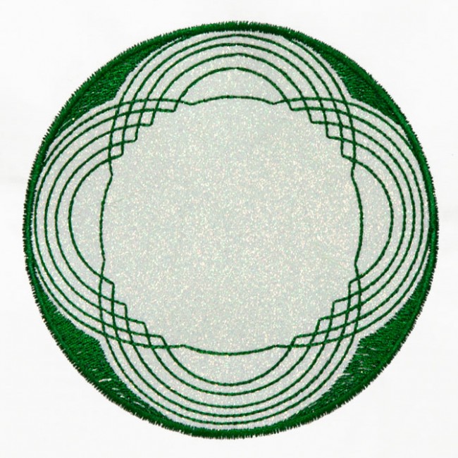 BFC1406 Glitter Quilt Circles