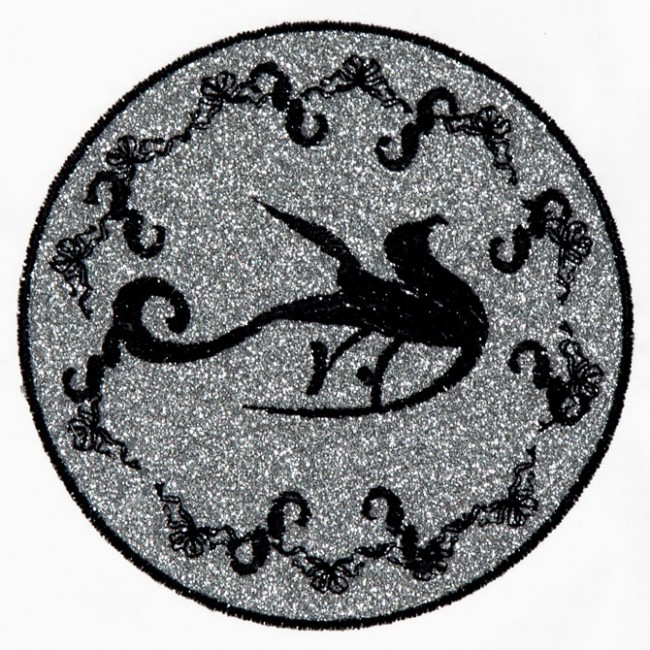 BFC1406 Glitter Quilt Circles