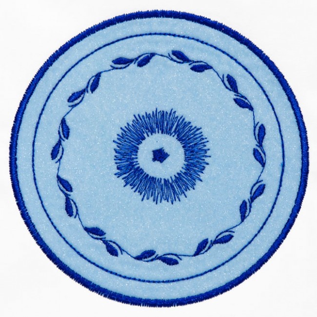 BFC1406 Glitter Quilt Circles