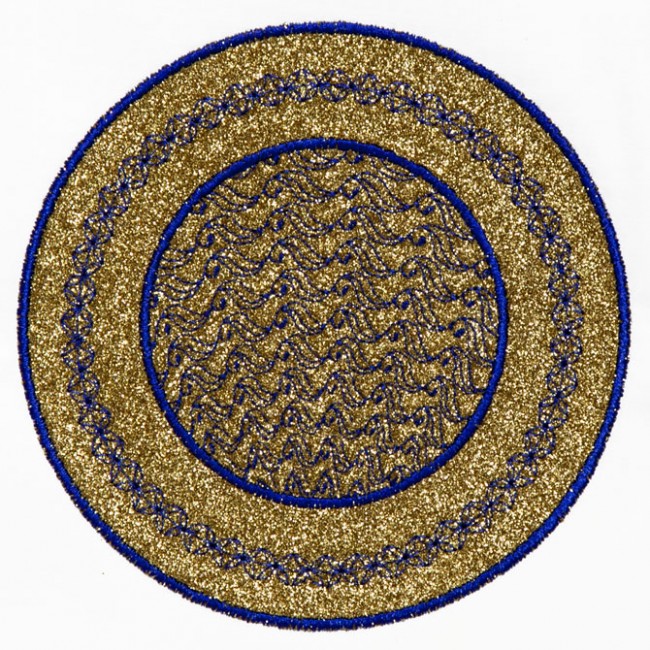 BFC1406 Glitter Quilt Circles