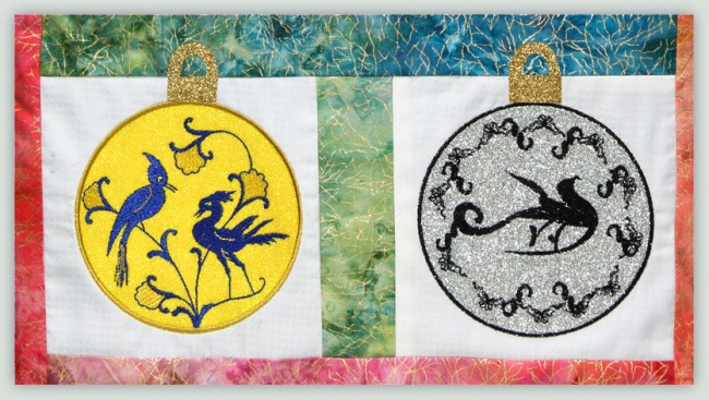 BFC1406 Glitter Quilt Circles